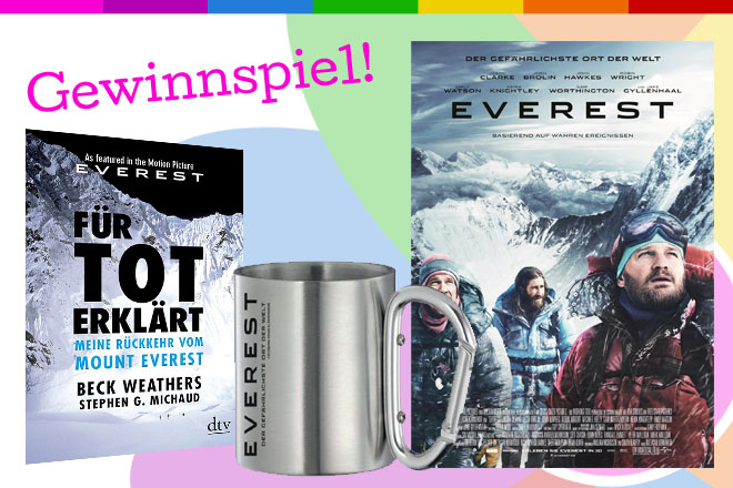 Zu gewinnen: Ein Fanpaket zum 3D-Actionabenteuer "Everest" (ab 17.09.2015 im Kino)