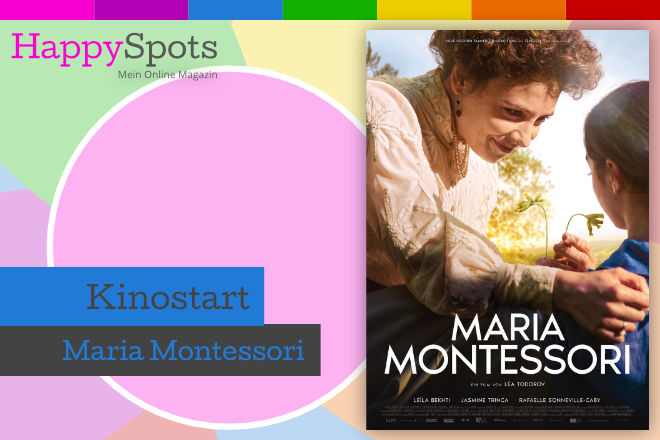 "Maria Montessori" läuft ab 07.03.2024 in den deutschen Kinos.