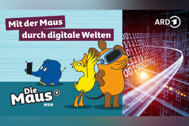 "Die Maus - Mit der Maus durch digitale Welten" ab sofort digital verfügbar.