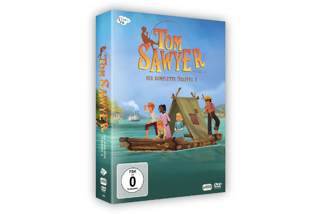 Gewinnen Sie passend zur Veröffentlichung am 01.04.2022 eine von 2 DVD-Boxen "Tom Sawyer - Die komplette Staffel 1".