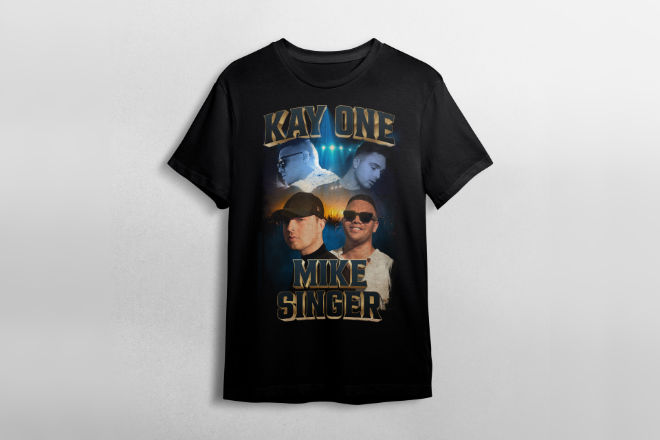 Gewinnen Sie zur Vorstellung des neuen Ohrwurms "Du gehst nicht aus meinem Kopf" von Kay One und Mike Singer eines von 3 Fan-Shirts!