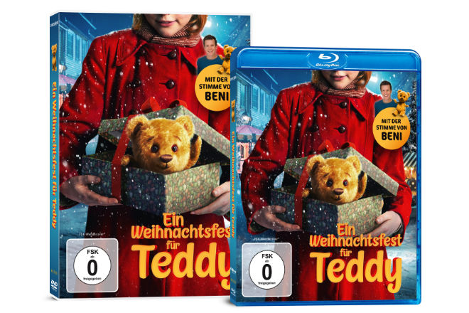 Der Kinderfilm "Ein Weihnachtsfest für Teddy" ist ab 03.11.2023 als Blu-ray und DVD sowie ab sofort digital erhältlich.