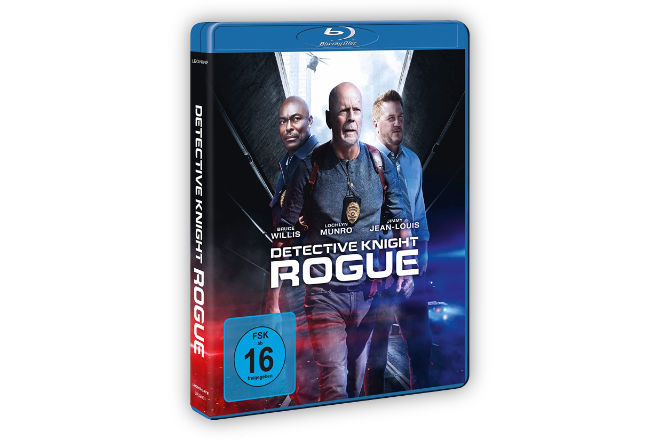 "Detective Knight: Rogue" ist ab 16.12.2022 auf DVD, Blu-ray, 4K Ultra HD Blu-ray und digital erhältlich.
