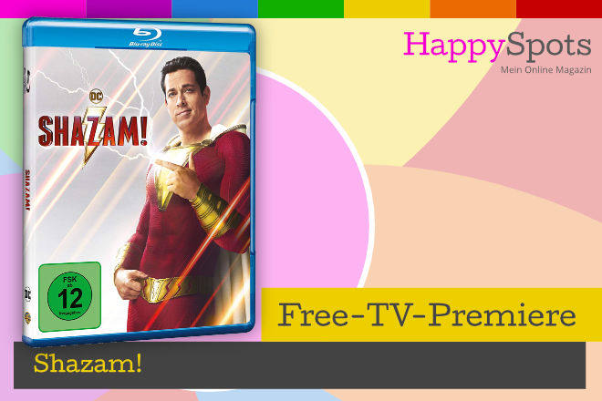 Die Free-TV-Premiere "Shazam!" läuft heute, am 15.01.2022, um 20.15 Uhr in SAT.1.