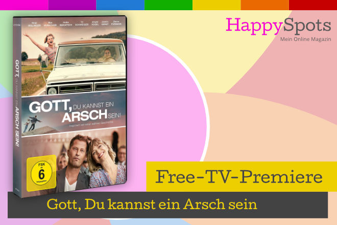 Die Free-TV-Premiere "Gott, Du kannst ein Arsch sein" läuft heute, am 20.01.2022, um 20.15 Uhr in SAT.1.