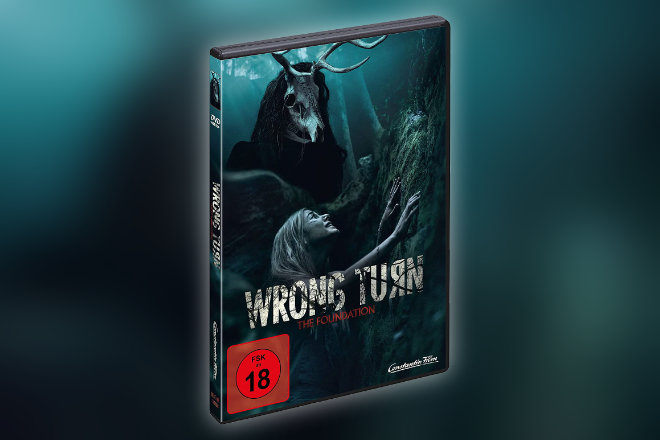 Der Horrorfilm "Wrong Turn - The Foundation" ist ab 22.07.2021 auf DVD und Blu-ray für´s Heimkino erhältlich.