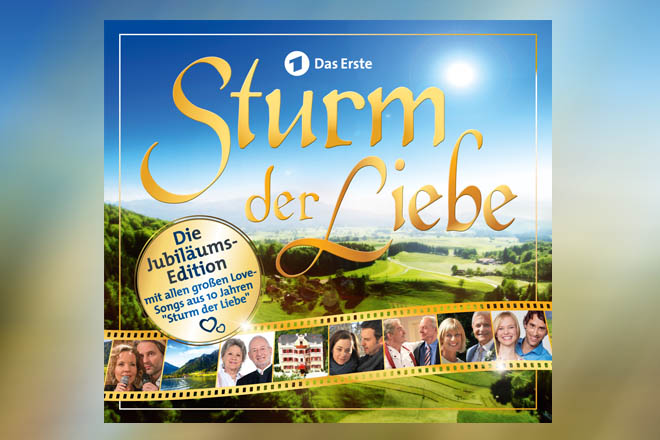 10 Jahre Sturm der Liebe - Liebe, Leidenschaft und Intrigen - jetzt gibt es das Jubiläums-Album zur erfolgreichsten Telenovela Deutschlands