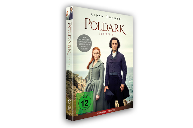 Die 4. Staffel der mehrfach preisgekrönten Historienserie "Poldark" ist ab 22.02.2019 im Handel erhältlich.