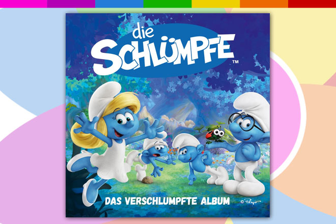 Sie sind zurück: Die Schlümpfe - "Das verschlumpfte Album" mit  Songs von David Guetta, Max Giesinger, Glasperlenspiel u.v.m.
