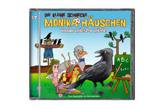 Die 57. Folge der Hörspielreihe "Die kleine Schnecke Monika Häuschen" ist ab 07.08.2020 erhältlich