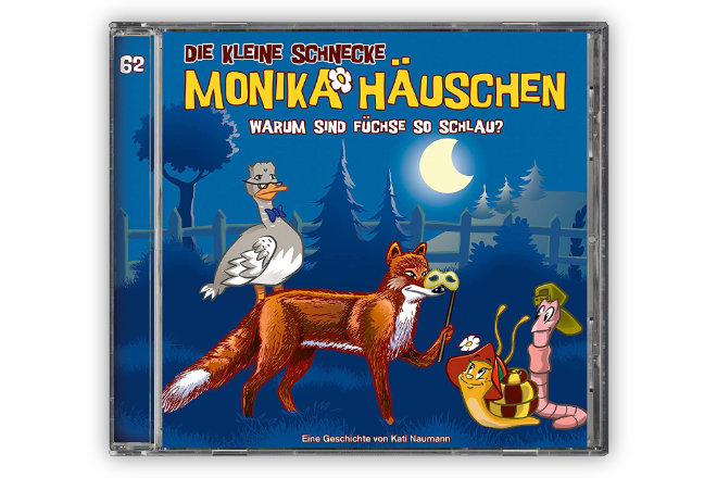 Die 62. Folge der Hörspielserie "Die kleine Schnecke Monika Häuschen - Warum sind Füchse so schlau?" ist ab 05.11.2021 erhältlich.
