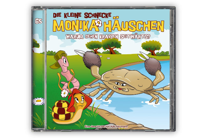 Die 65. Folge der Hörspielserie "Die kleine Schnecke Monika Häuschen - Warum gehen Krabben seitwärts?" ist ab 20.05.2022 erhältlich.