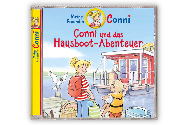 69. Conni-Hörspiel "Conni und das Hausboot-Abenteuer" ist ab 19.08.2022 erhältlich.