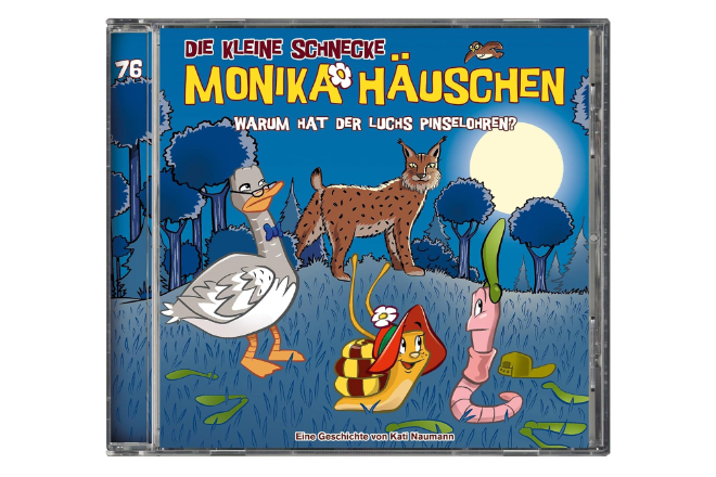 "Die kleine Schnecke Monika Häuschen - Warum hat der Luchs Pinselohren?" ist ab 16.05.2025 erhältlich.