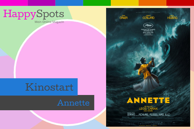 "Annette" läuft ab 16.12.2021 in den deutschen Kinos.
