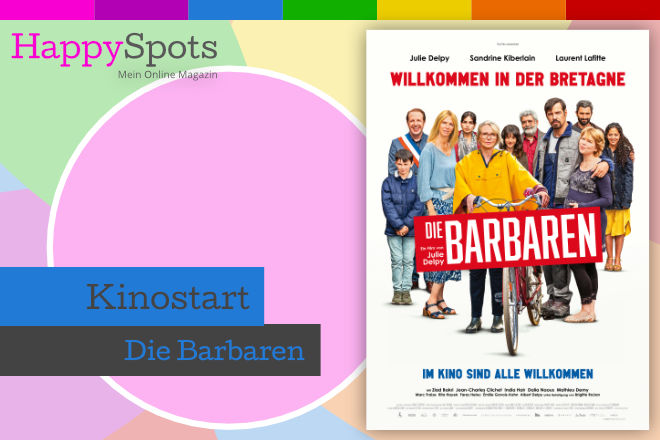 Das Bild zeigt das Filmplakat zum Kinofilm "Die Barbaren - Willkommen in der Bretagne"