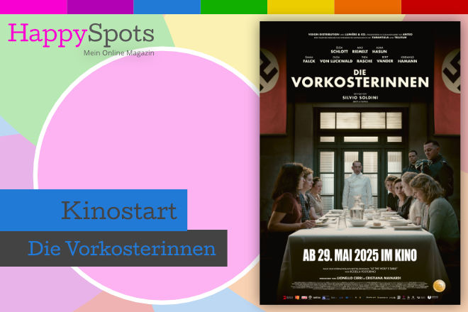 Das Bild zeigt das Filmplakat zum Kinofilm "Die Vorkosterinnen"