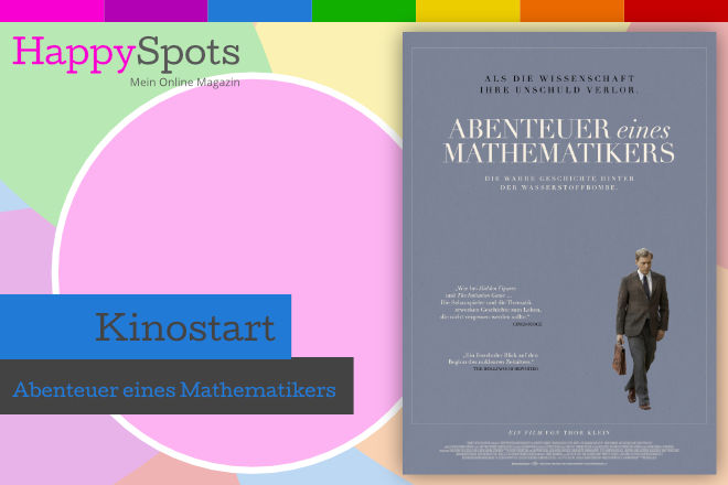 Das Drama "Abenteuer eines Mathematikers" läuft ab 30.06.2022 in den deutschen Kinos.