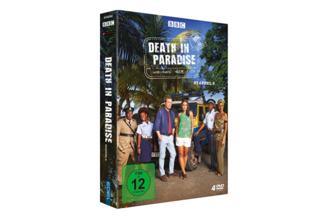 Die achte Staffel "Death in Paradise" ist ab 27.09.2019 auf DVD erhältlich.