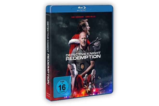 Der Action-Thriller "Detective Knight: Redemption" ist ab 05.05.2023 als DVD, Blu-ray, 4K Ultra HD Blu-ray und digital erhältlich.