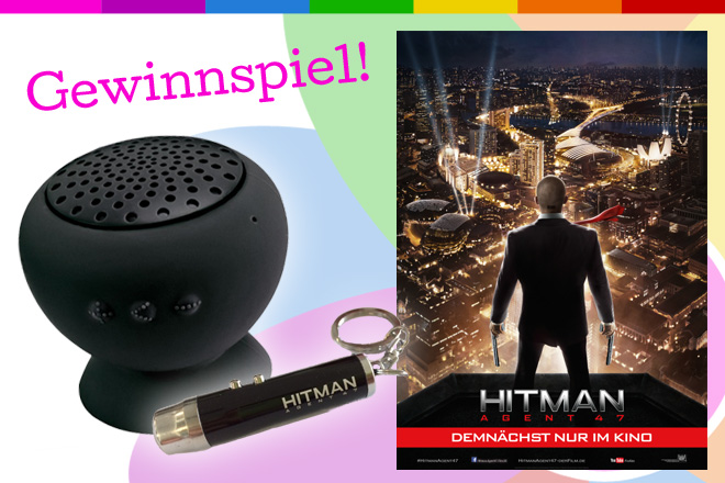 Zu gewinnen: 2 Fanpakete mit je einem Plakat, einem Laserpointer und einem Bluetooth-Speaker