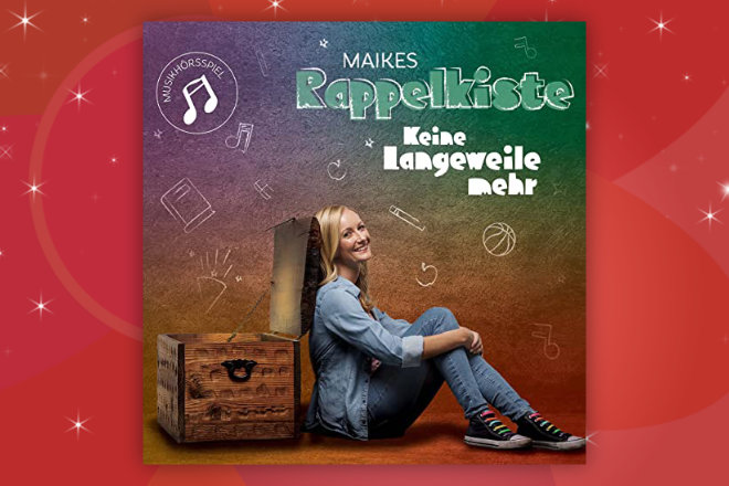 Gewinnen Sie hinter dem 4. Türchen unseres großen HappySpots Adventskalender Gewinnspiels eines von 3 Debütalben "Maikes Rappelkiste - Keine Langeweile mehr".