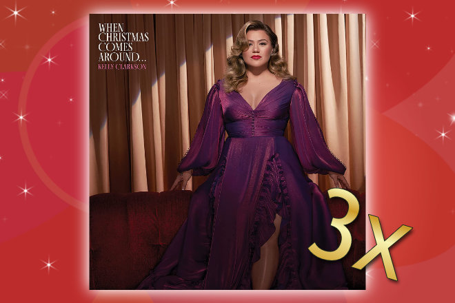 Gewinnen Sie mit etwas Glück hinter dem 10. Türchen unseres Adventskalender Gewinnspiels eines von 3 Alben "When Christmas Comes Around..." von Kelly Clarkson.
