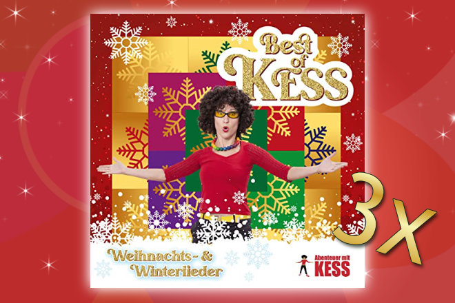 Gewinnen Sie mit etwas Glück hinter dem 13. Türchen unseres Adventskalender Gewinnspiels eine von 3 CDs "BEST OF KESS Weihnachts- und Winterlieder".