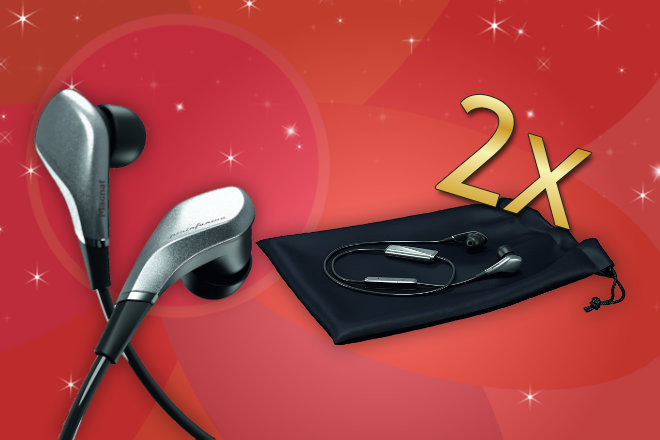 Gewinnen Sie hinter dem 19. Türchen unseres Adventskalender Gewinnspiels heute einen von 2 kabellosen Bluetooth In-Ear Kopfhörer Magnat LZR 949 BT im Premium-Design by Pininfarina.