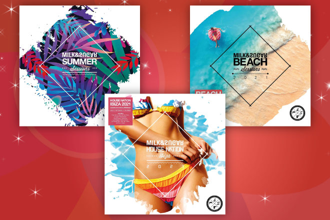 Gewinnen Sie hinter dem 22. Türchen unseres Adventskalender Gewinnspiels ein Milk & Sugar CD-Paket, bestehend aus den Compilations "Milk & Sugar Summer Sessions 2021", "Milk & Sugar House Nation Ibiza 2021" und "Milk & Sugar Beach Sessions 2021".