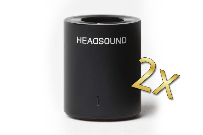 Gewinnen Sie hinter dem 23. Türchen unseres Gewinnspiels heute einen von 2 Bluetooth Lautsprechern HEADSOUND tube mini.