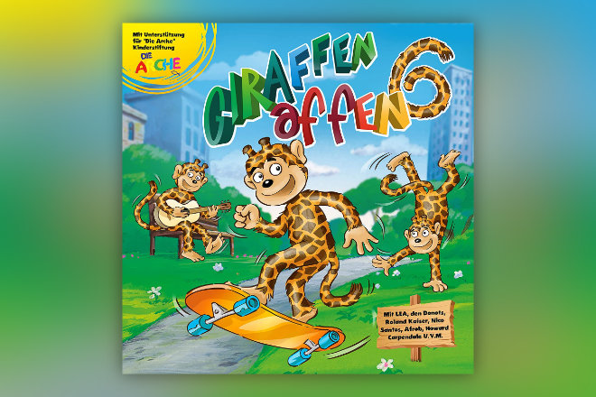Das Album "Giraffenaffen 6" ist ab 15.05.2020 (auch in einer limitierten Box mit Handpuppe und Textheft) erhältlich.