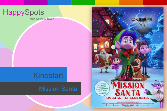 "Mission Santa - Ein Elf rettet Weihnachten" läuft ab  06.11.2025 in den Kinos!