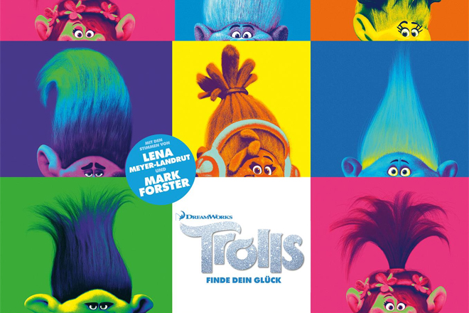 "Trolls": Am 28. Oktober 2016 als Walking Act im UFA Kristallpalast Dresedn