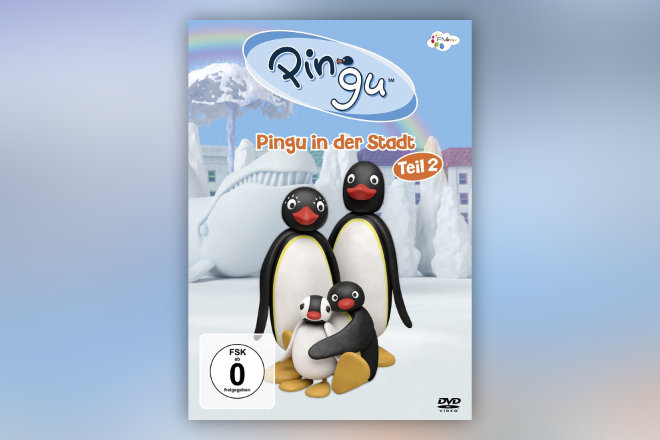 Der zweite Teil "Pingu in der Stadt" mit den Episoden 14 bis 26 ist ab 06.08.2021 auf DVD erhältlich.