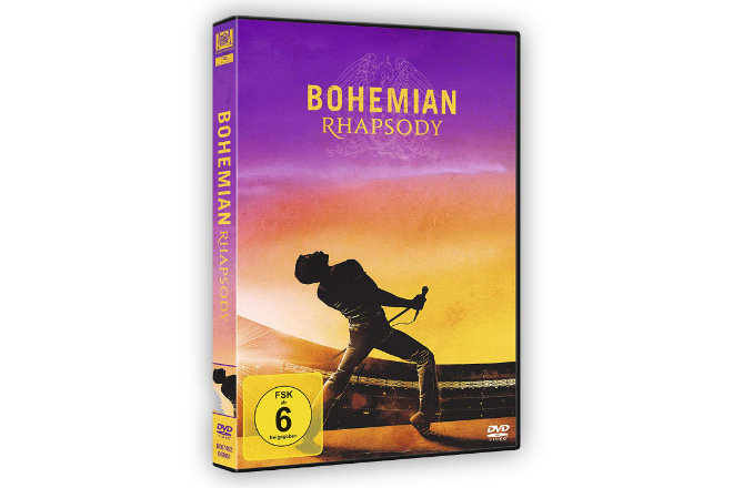 "Bohemian Rhapsody" ist ab 14.03.2019 auf DVD, Blu-ray und als Video on Demand erhätlich.