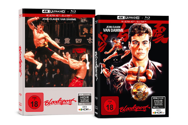 "Bloodsport" ist ab 14.04.2023 als 2-Disc Limited Collector´s Edition im UHD-Mediabook erhältlich.