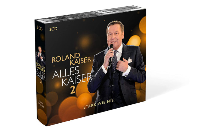 Die CD-Box "Alles Kaiser 2 - Stark wie nie", bestehend aus 3 CDs ist ab heute (09.07.2021) erhältlich.