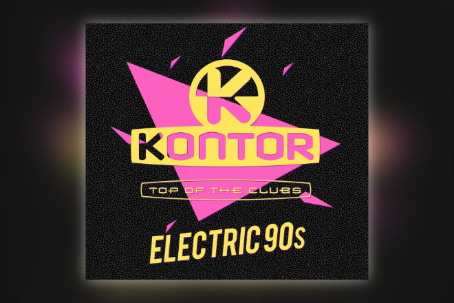 Die Compilation "Kontor Top Of The Clubs - Electric 90s" ist ab 01.11.2019 erhältlich.
