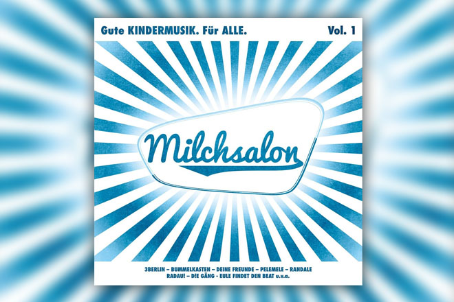 "Milchsalon Vol. 1 - Gute Kindermusik. Für alle." ist ab 29.06.2018 im Handel erhältlich.