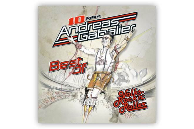 Das Best-of Album "10 Jahre Andreas Gabalier - Best Of Volks-Rock´n´Roller" erscheint am 13.09.2019