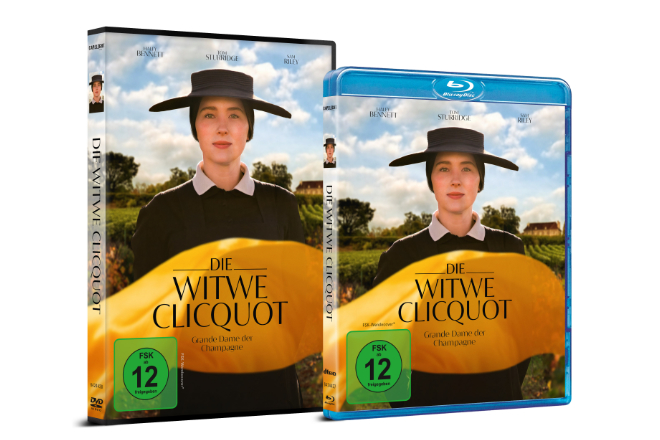 Das Drama "Die Witwe Clicquot" ist ab 13.02.2025 als Blu-ray & DVD sowie ab sofort digital erhältlich.