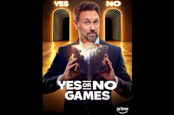 In der neuen Quizshow "Yes or No Games" auf Amazon Prime Video f&uuml;hrt Steven G&auml;tjen 128 Kandidaten durch den spektakul&auml;ren Magic Cube, wo sie in atemberaubenden virtuellen Welten alles auf eine Karte setzen m&uuml;ssen.