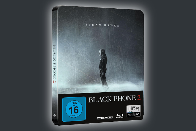 &bdquo;The Black Phone 2&ldquo; erscheint am 22. Januar 2026 als limitiertes Steelbook sowie auf Blu-ray und DVD.
