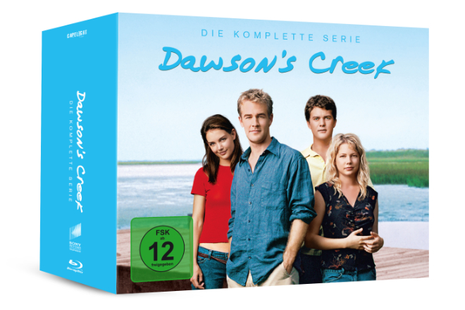 "Dawson´s Creek - Die komplette Serie" ist ab 16.05.2024 als Blu-ray-Komplettbox erhältlich."Dawson´s Creek - Die komplette Serie" ist ab 16.05.2024 als Blu-ray-Komplettbox erhältlich.