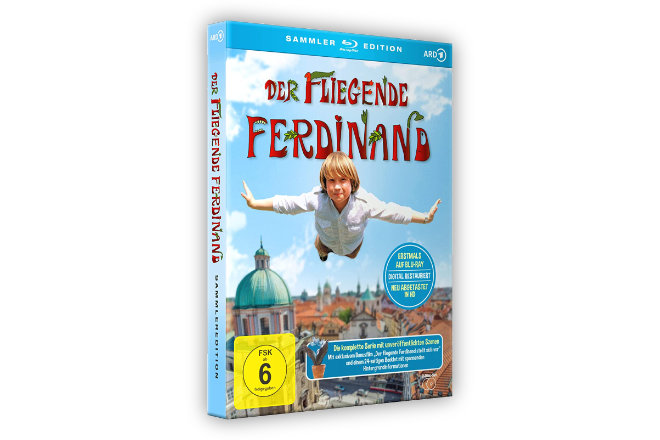 "Der fliegende Ferdinand - Die komplette Serie" ist ab 01.10.2021 auf DVD und als Blu-ray erhältlich.