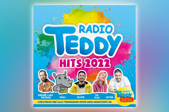 "Radio TEDDY HITS 2022" ist ab heute, den 17.12.2021, erhältlich.