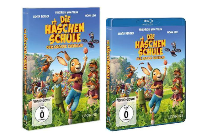 "Die Häschenschule - Der große Eierklau" ist ab 5. August 2022 als DVD, Blu-ray und digital erhältlich!
