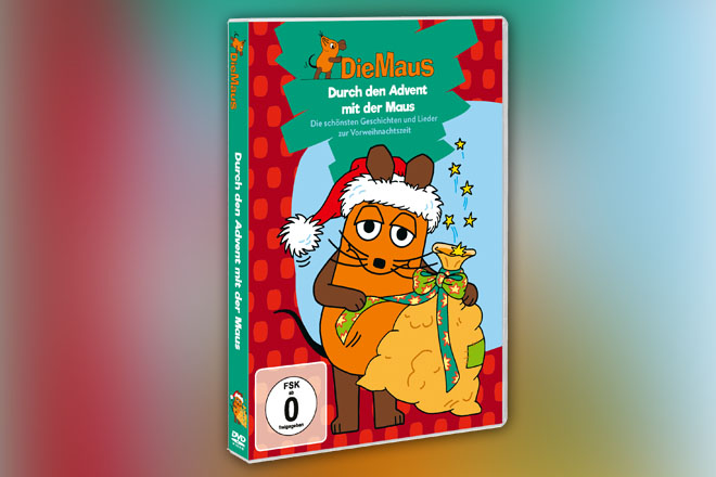 Die DVD "Die Maus - Durch den Advent mit der Maus" mit den schönsten Geschichten und Liedern zur Vorweihnachtszeit ist ab sofort im Handel und als VoD erhältlich.