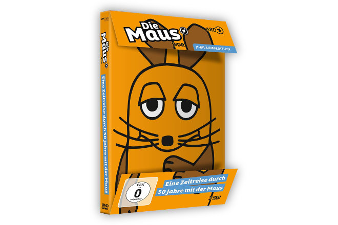 "Die Maus - Jubiläumsedition: Eine Zeitreise durch 50 Jahre mit der Maus" ist ab 03.09.2021 digital und auf DVD erhältlich.